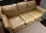 Leather Sofa + 2 Armchairs
