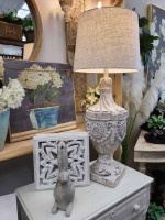 Beautiful French Table Lamp (2) (N)