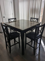 Tall dining table