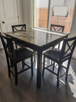 Tall dining table