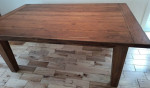 Large Farm Table with 2 Leaf Extensions