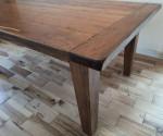 Large Farm Table with 2 Leaf Extensions