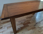 Large Farm Table with 2 Leaf Extensions
