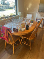 Oak dining table