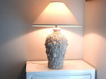 Tromp l'Oeil Large Fossil Shell Table Lamp