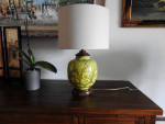 1960s Automax Ny Ceramic Table Lamp