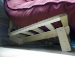 BEDWORKS, FULL, Futon Sofa Bed + Frame