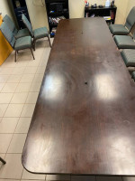 **12’ conference table**