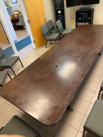 **12’ conference table**