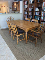 Temple-Stuart Oak Hill Collection Table and Chairs