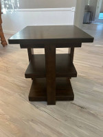 Solid wood End Table