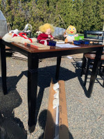 Table and 4 chairs
