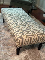 Upholstered coffee table/bench