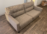 Gray Two Seat Sofa