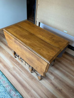 Antique Gate Leg Drop Leaf Table