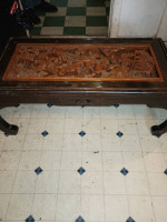 Asian Hand Carved Coffee Table
