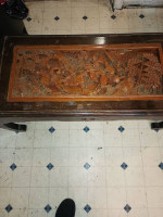 Asian Hand Carved Coffee Table