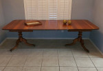 Dining Table includes 3 leaves