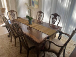 Henredon Rittenhouse Square Chippendale Dining Room Table & Chairs