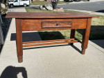 Wood table