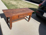 Wood table