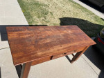 Wood table