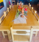 Custom Dining Table Set for 10!