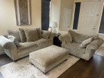 COUCH / LOVE SEAT / END TABLE (Z GALLERIE)