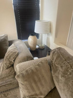 COUCH / LOVE SEAT / END TABLE (Z GALLERIE)