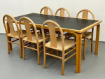 Danish Dining Table Desk by Thygesen & Sorensen for Magnus Olesen