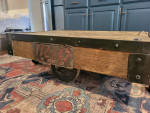 HEAVY Custom Built Industrial Coffee Table