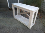 Rustic Console Table