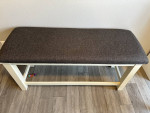 Table Set with Four Chairs and Bench