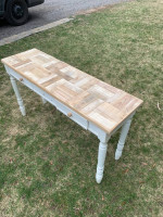 Slim hall table