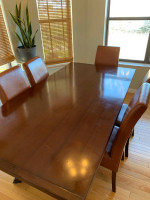 Dining room table