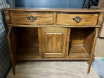 Solid Wood Buffet Table