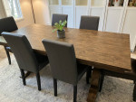 Beautiful solid dining table - must see!