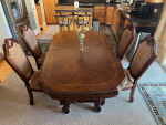 Michael amini dining table with chairs