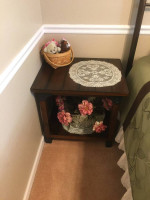 Wooden Side Table/Bedside Table