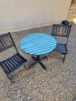 Bistro patio table set