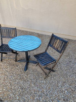 Bistro patio table set