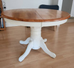 42" round table with extension