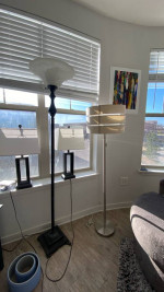 Lamps tall and table $20 each OBO