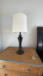 Lamps tall and table $20 each OBO