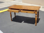 oak - sofa/console table