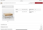 West Elm Industrial Storage Pop-Up Coffee Table