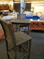 Vifah Outdoor Bar Set (2 Chairs, 1 Table) - Acacia