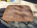 Wood dining table
