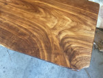 Red Elm Live Edge Slab Coffee Table Bench Desk 50”