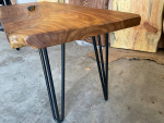 Red Elm Live Edge Slab Coffee Table Bench Desk 50”